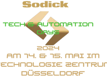Sodick Tech & Automation Days Sonderaktion